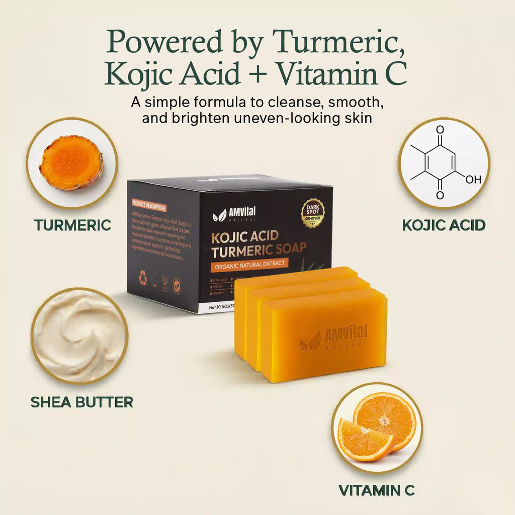 Pore Detox System — Clay Mask + 3 Kojic Soaps